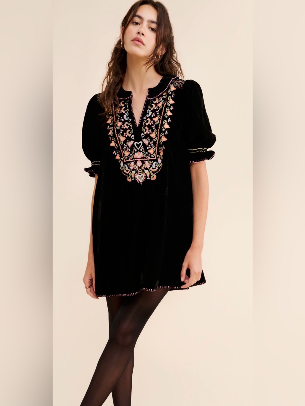 NWOT Free People Freya Floral Mini Dress, size XS